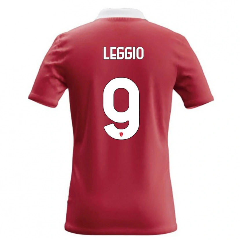 Danxen Damen Thomas Leggio #9 Rot Weiß Heimtrikot Trikot 2026/27 T-Shirt Schweiz