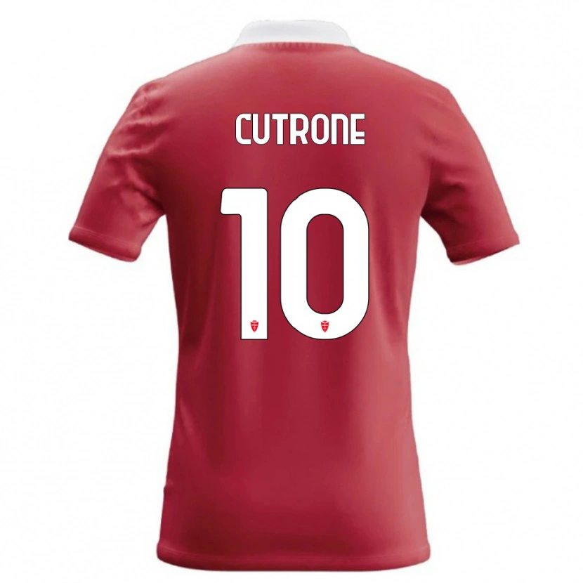 Danxen Damen Patrick Cutrone #10 Rot Weiß Heimtrikot Trikot 2026/27 T-Shirt Schweiz