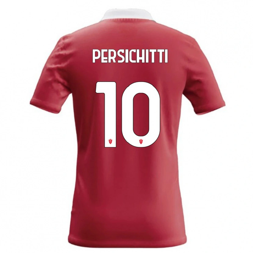 Danxen Damen Matteo Persichitti #10 Rot Weiß Heimtrikot Trikot 2026/27 T-Shirt Schweiz