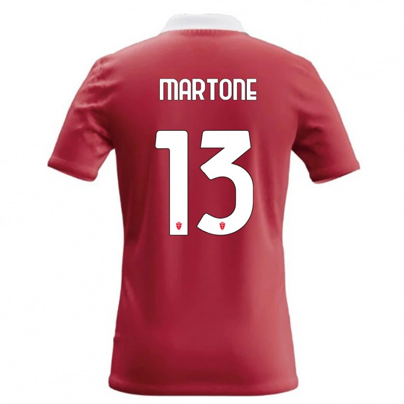 Danxen Damen Giuseppe Martone #13 Rot Weiß Heimtrikot Trikot 2026/27 T-Shirt Schweiz