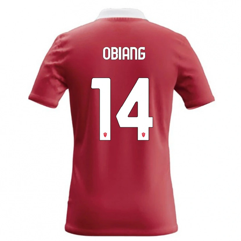 Danxen Damen Pedro Obiang #14 Rot Weiß Heimtrikot Trikot 2026/27 T-Shirt Schweiz