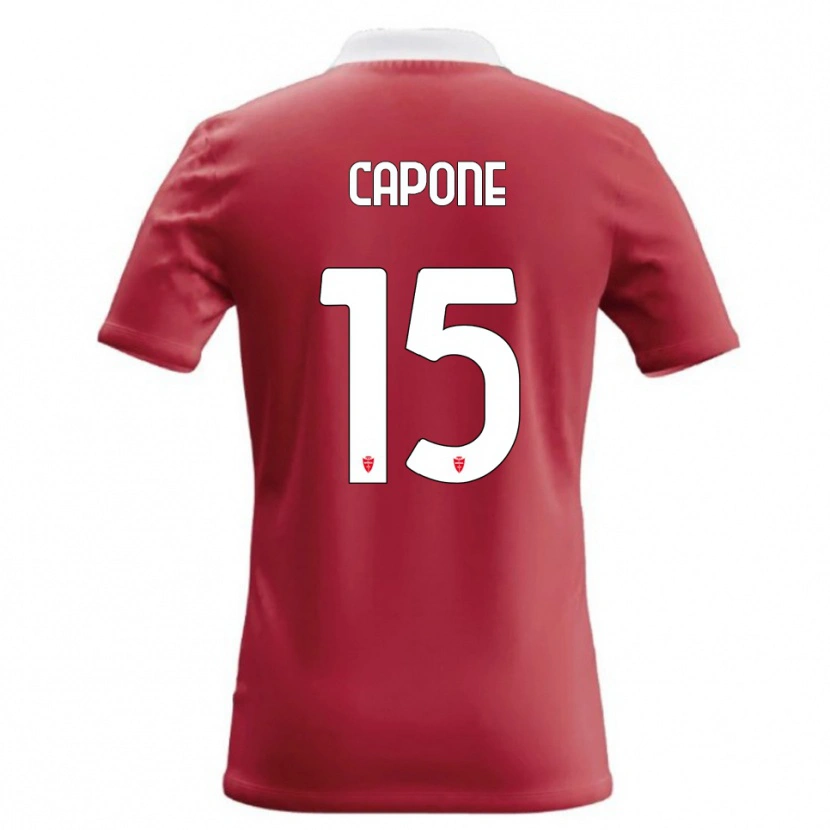 Danxen Damen Edoardo Capone #15 Rot Weiß Heimtrikot Trikot 2026/27 T-Shirt Schweiz