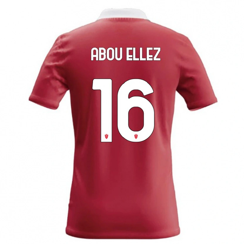 Danxen Damen Amir Abou Elezz #16 Rot Weiß Heimtrikot Trikot 2026/27 T-Shirt Schweiz