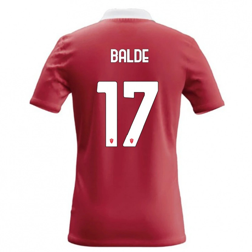 Danxen Damen Keita Baldé #17 Rot Weiß Heimtrikot Trikot 2026/27 T-Shirt Schweiz