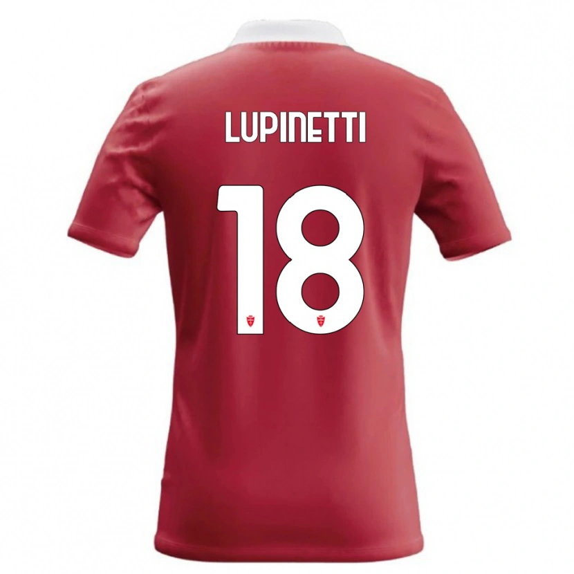 Danxen Damen Tommaso Lupinetti #18 Rot Weiß Heimtrikot Trikot 2026/27 T-Shirt Schweiz
