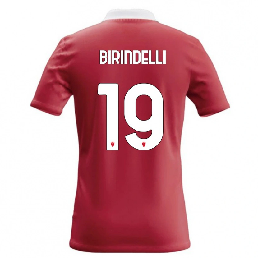 Danxen Damen Samuele Birindelli #19 Rot Weiß Heimtrikot Trikot 2026/27 T-Shirt Schweiz