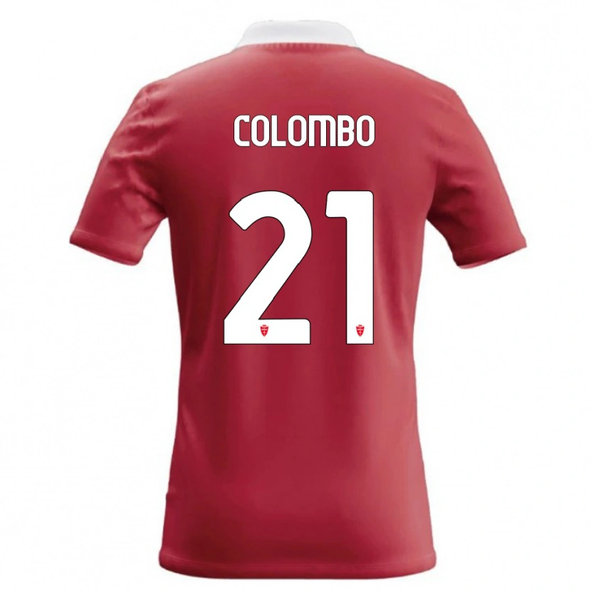 Danxen Damen Leonardo Colombo #21 Rot Weiß Heimtrikot Trikot 2026/27 T-Shirt Schweiz