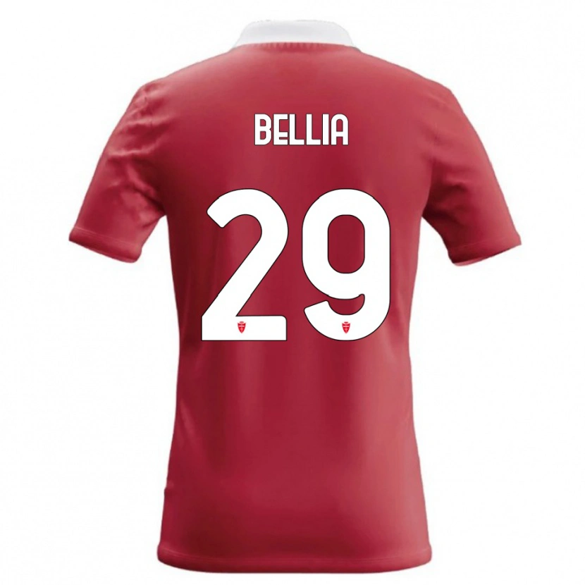 Danxen Damen Edoardo Bellia #29 Rot Weiß Heimtrikot Trikot 2026/27 T-Shirt Schweiz