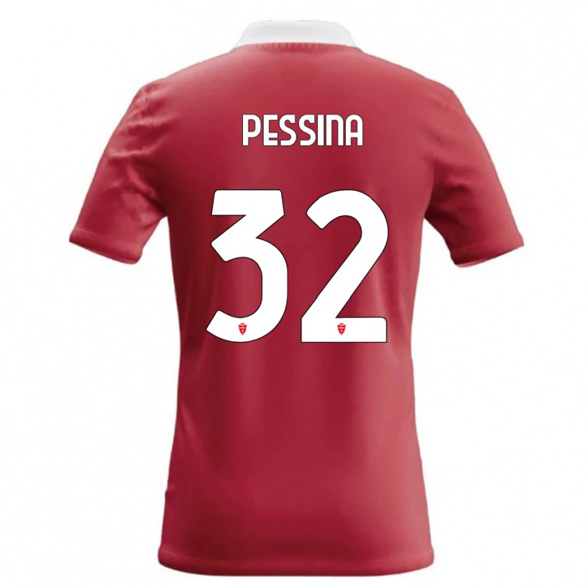 Danxen Damen Matteo Pessina #32 Rot Weiß Heimtrikot Trikot 2026/27 T-Shirt Schweiz