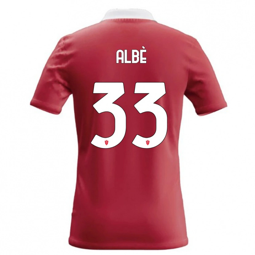 Danxen Damen Simone Albè #33 Rot Weiß Heimtrikot Trikot 2026/27 T-Shirt Schweiz