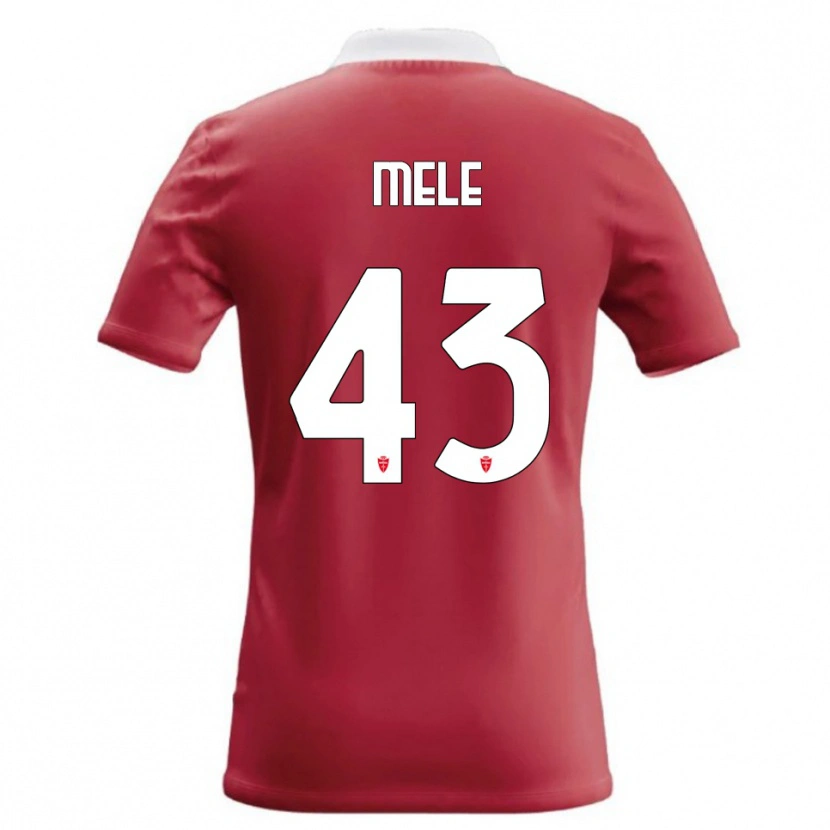 Danxen Damen Fabio Mele #43 Rot Weiß Heimtrikot Trikot 2026/27 T-Shirt Schweiz