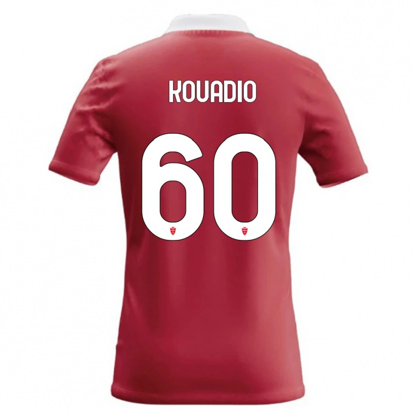 Danxen Damen Eddy Kouadio #60 Rot Weiß Heimtrikot Trikot 2026/27 T-Shirt Schweiz