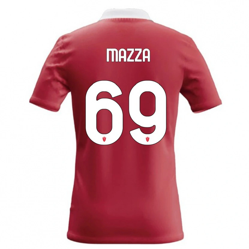 Danxen Damen Andrea Mazza #69 Rot Weiß Heimtrikot Trikot 2026/27 T-Shirt Schweiz
