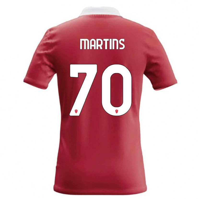 Danxen Damen Kevin Martins #70 Rot Weiß Heimtrikot Trikot 2026/27 T-Shirt Schweiz