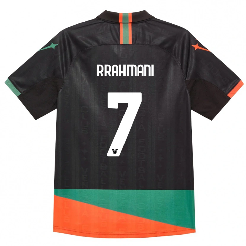 Danxen Damen Albion Rrahmani #7 Schwarz Orange Grün Heimtrikot Trikot 2026/27 T-Shirt Schweiz