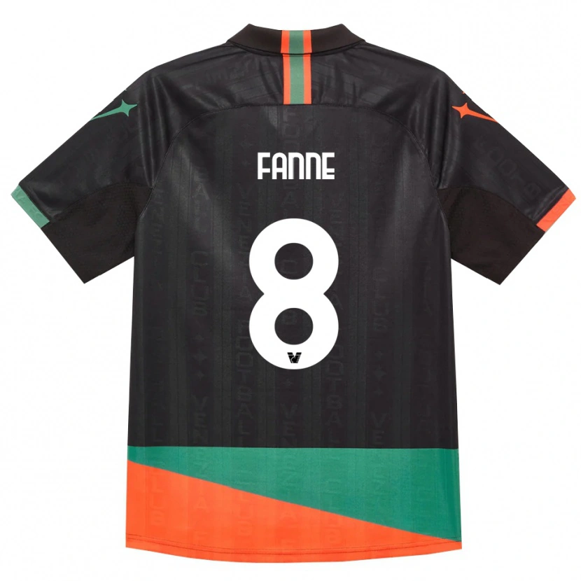 Danxen Damen Lamine Fanne #8 Schwarz Orange Grün Heimtrikot Trikot 2026/27 T-Shirt Schweiz