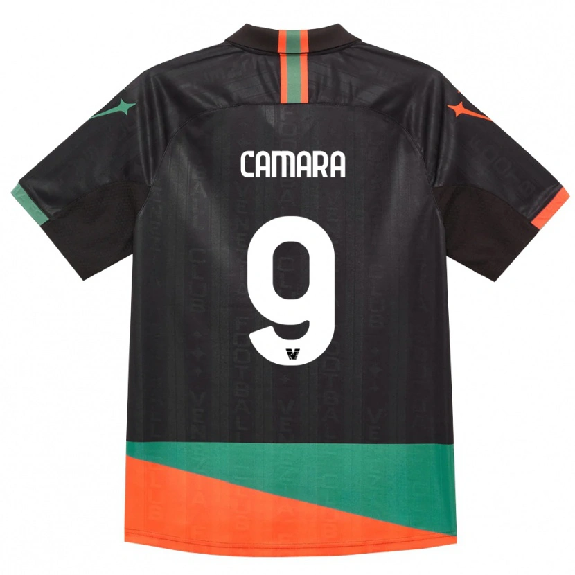 Danxen Damen Bakary Camara #9 Schwarz Orange Grün Heimtrikot Trikot 2026/27 T-Shirt Schweiz