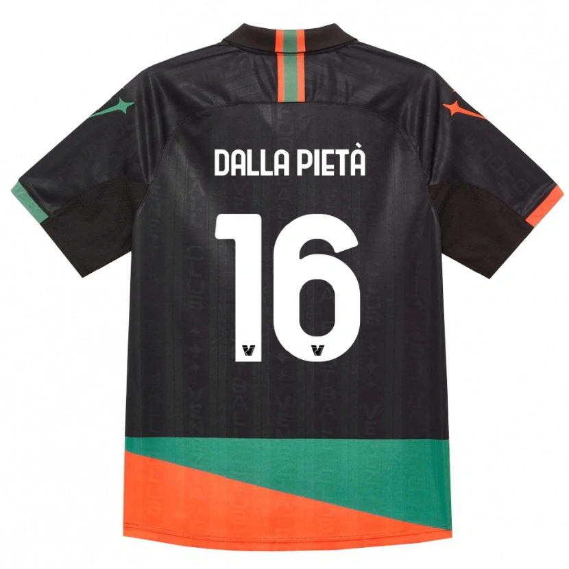 Danxen Damen Leonardo Dalla Pietà #16 Schwarz Orange Grün Heimtrikot Trikot 2026/27 T-Shirt Schweiz
