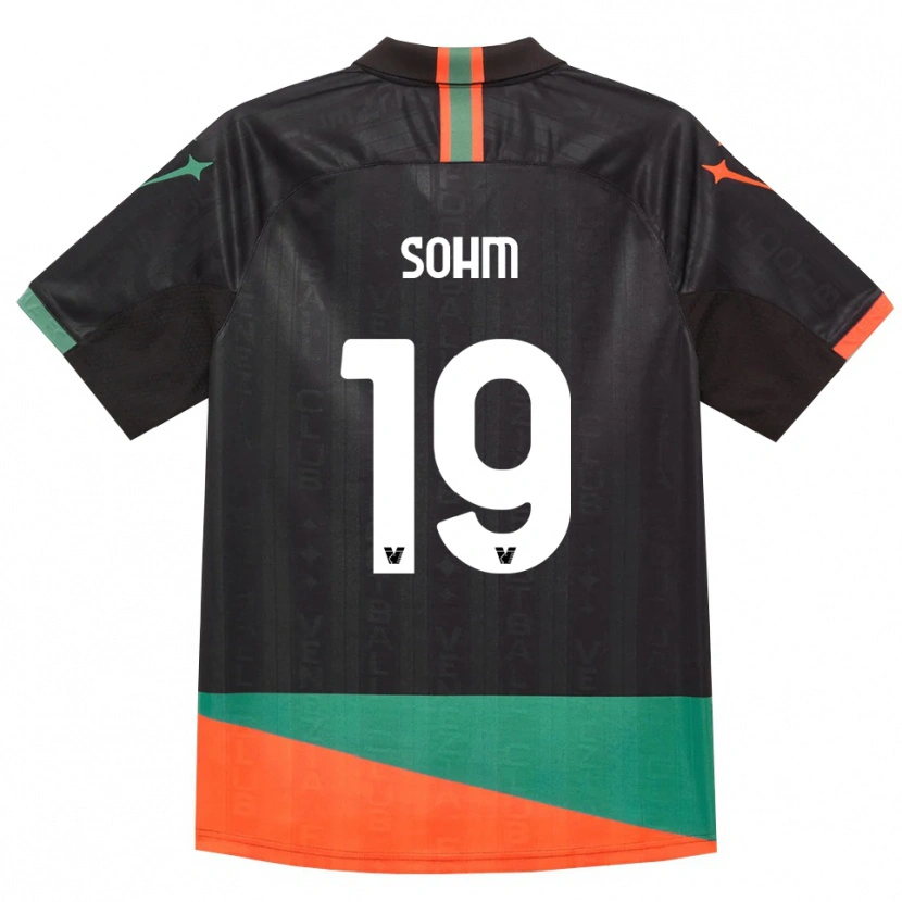 Danxen Damen Simon Sohm #19 Schwarz Orange Grün Heimtrikot Trikot 2026/27 T-Shirt Schweiz