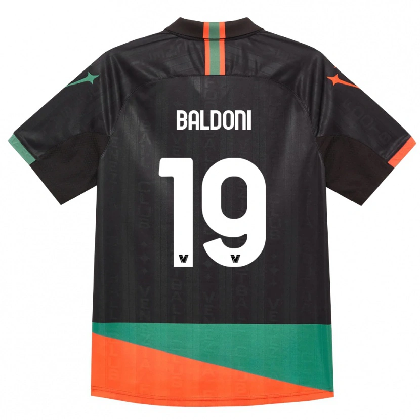 Danxen Damen Edoardo Baldoni #19 Schwarz Orange Grün Heimtrikot Trikot 2026/27 T-Shirt Schweiz