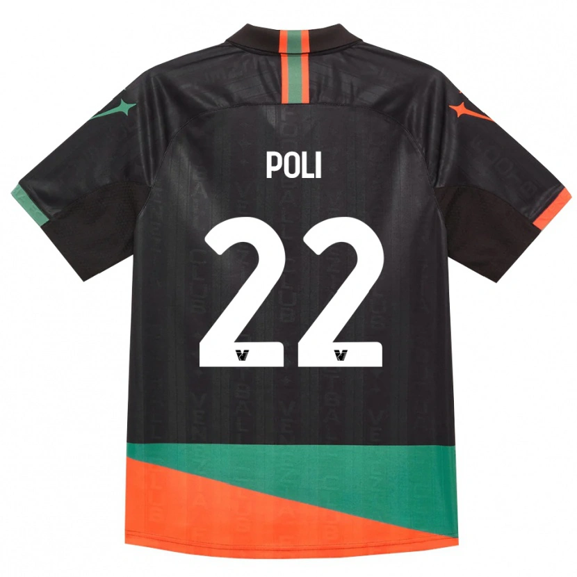 Danxen Damen Elena Poli #22 Schwarz Orange Grün Heimtrikot Trikot 2026/27 T-Shirt Schweiz