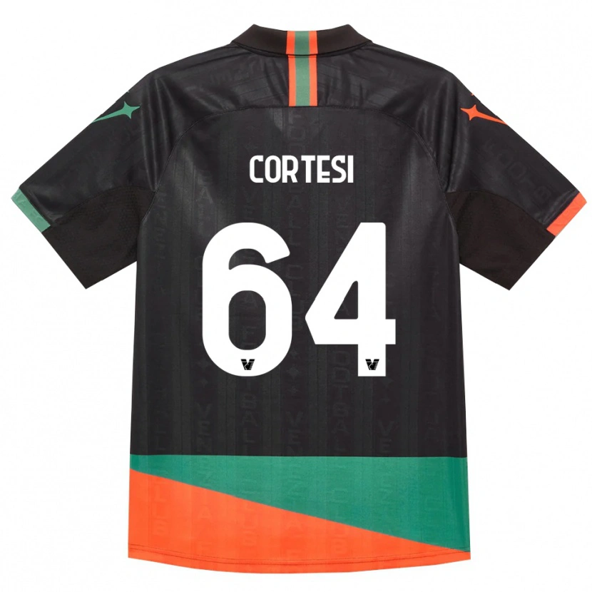Danxen Damen Serena Cortesi #64 Schwarz Orange Grün Heimtrikot Trikot 2026/27 T-Shirt Schweiz