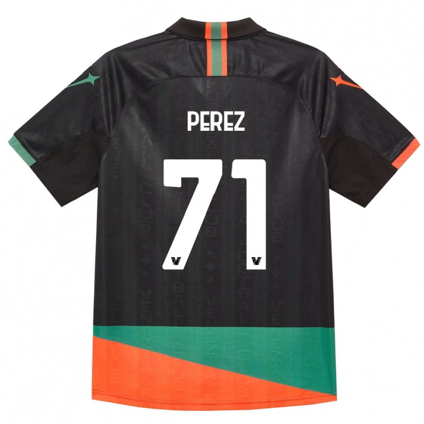 Danxen Damen Kike Pérez #71 Schwarz Orange Grün Heimtrikot Trikot 2026/27 T-Shirt Schweiz