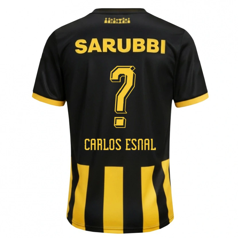 Danxen Damen Carlos Esnal #0 Schwarz Gelb Heimtrikot Trikot 2026/27 T-Shirt Schweiz