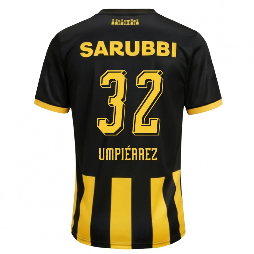 Danxen Damen Leandro Umpiérrez #32 Schwarz Gelb Heimtrikot Trikot 2026/27 T-Shirt Schweiz