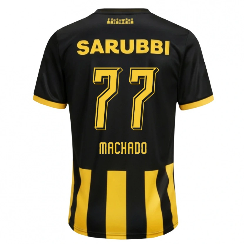 Danxen Damen Alexander Machado #77 Schwarz Gelb Heimtrikot Trikot 2026/27 T-Shirt Schweiz