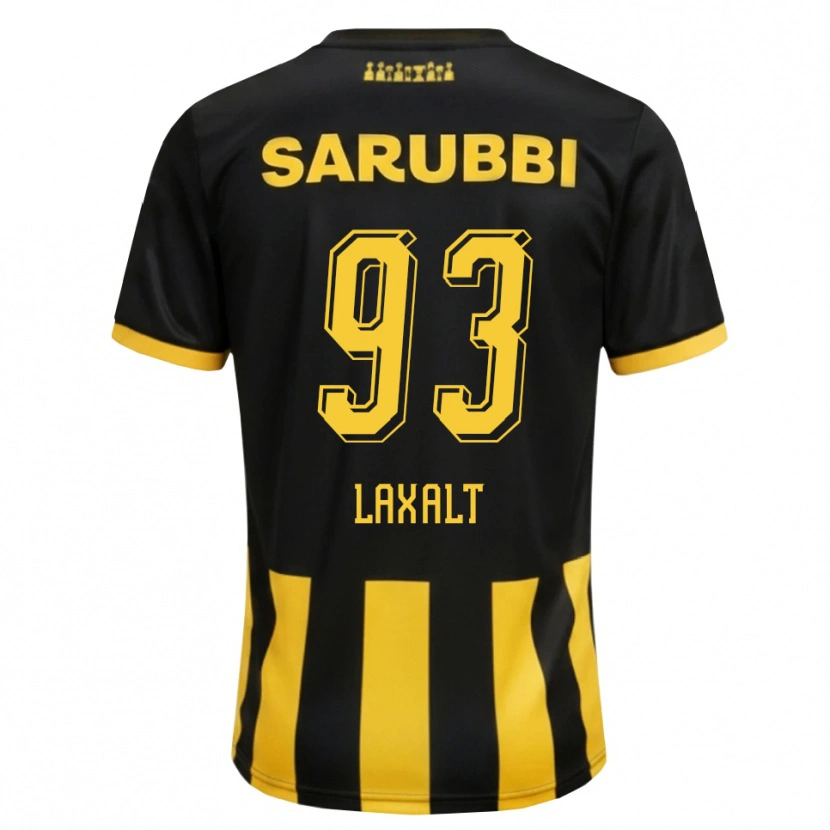 Danxen Damen Diego Laxalt #93 Schwarz Gelb Heimtrikot Trikot 2026/27 T-Shirt Schweiz