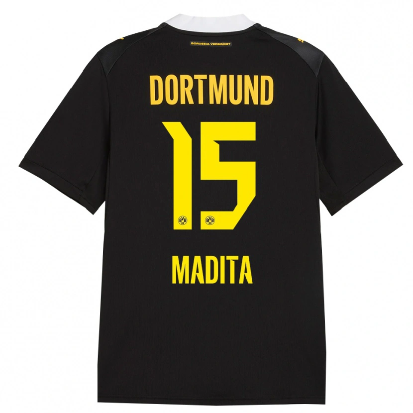 Danxen Damen Kohorst Madita #15 Schwarz Rot Gelb Auswärtstrikot Trikot 2026/27 T-Shirt Schweiz