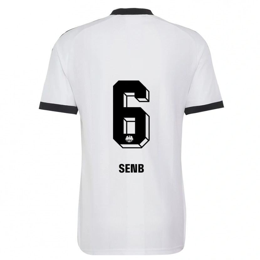 Danxen Damen Elisa Senß #6 Schwarz Weiß Auswärtstrikot Trikot 2026/27 T-Shirt Schweiz