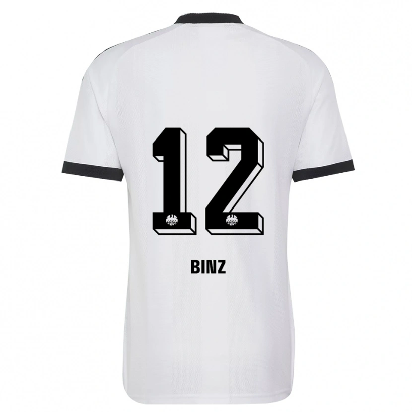 Danxen Damen Sam Binz #12 Schwarz Weiß Auswärtstrikot Trikot 2026/27 T-Shirt Schweiz