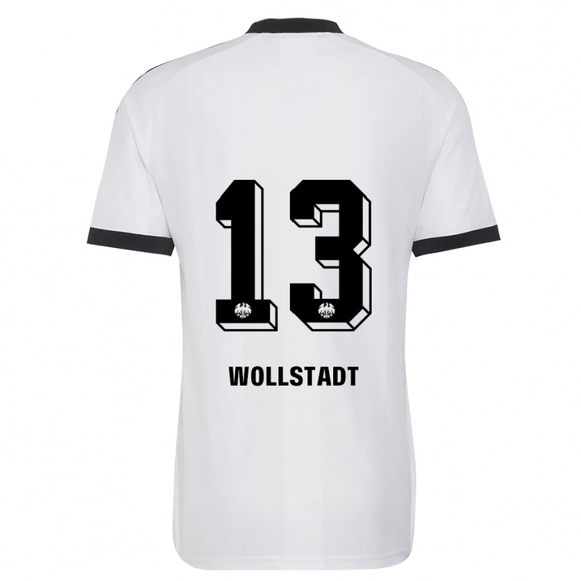 Danxen Damen Fabio Wollstadt #13 Schwarz Weiß Auswärtstrikot Trikot 2026/27 T-Shirt Schweiz