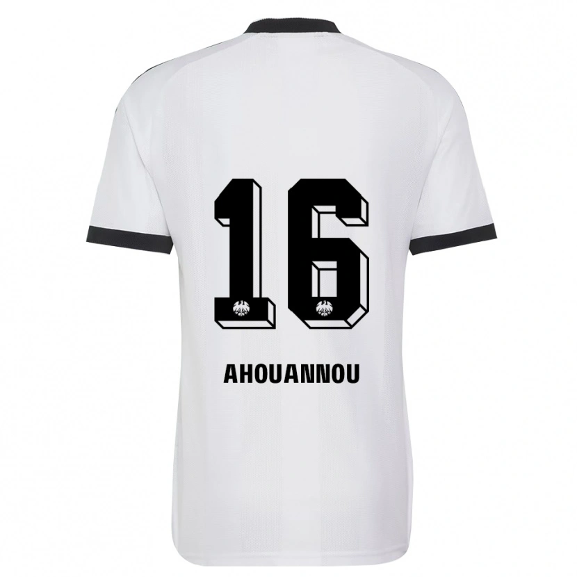 Danxen Damen Yannis Ahouannou #16 Schwarz Weiß Auswärtstrikot Trikot 2026/27 T-Shirt Schweiz
