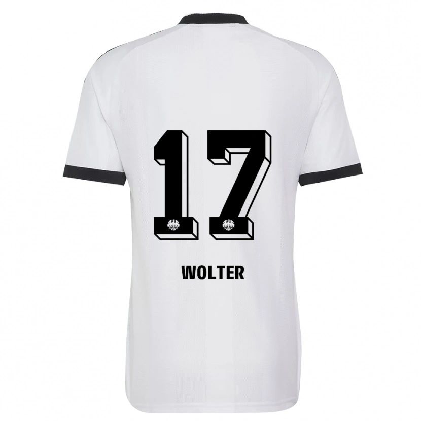 Danxen Damen Pia-Sophie Wolter #17 Schwarz Weiß Auswärtstrikot Trikot 2026/27 T-Shirt Schweiz