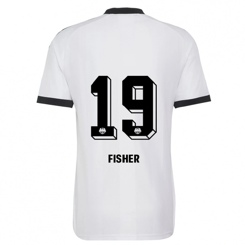 Danxen Damen Ben-Luca Fisher #19 Schwarz Weiß Auswärtstrikot Trikot 2026/27 T-Shirt Schweiz