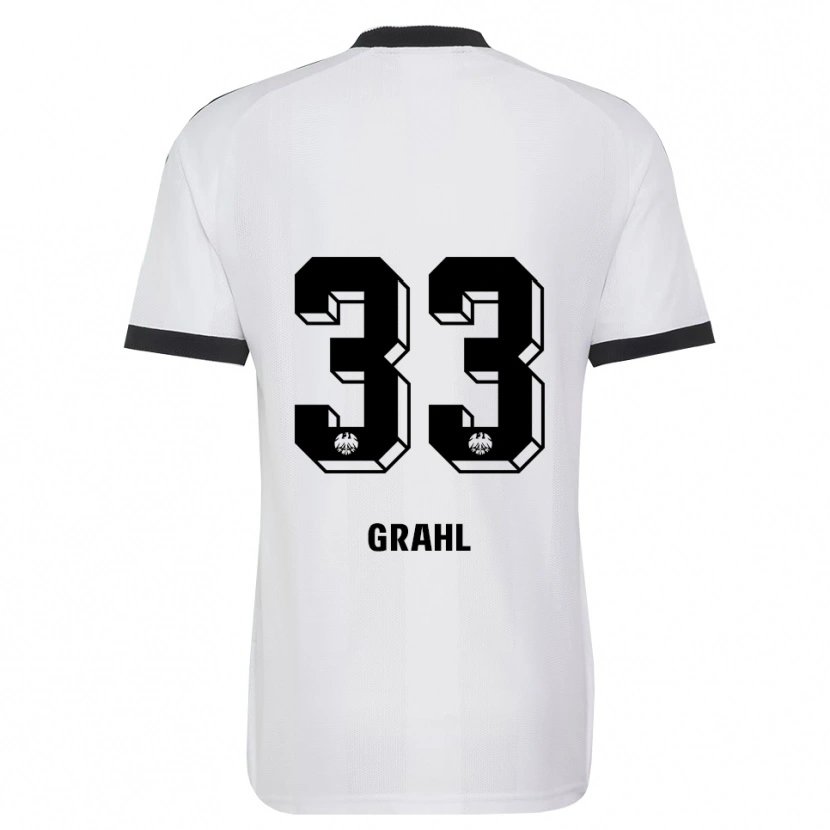 Danxen Damen Jens Grahl #33 Schwarz Weiß Auswärtstrikot Trikot 2026/27 T-Shirt Schweiz