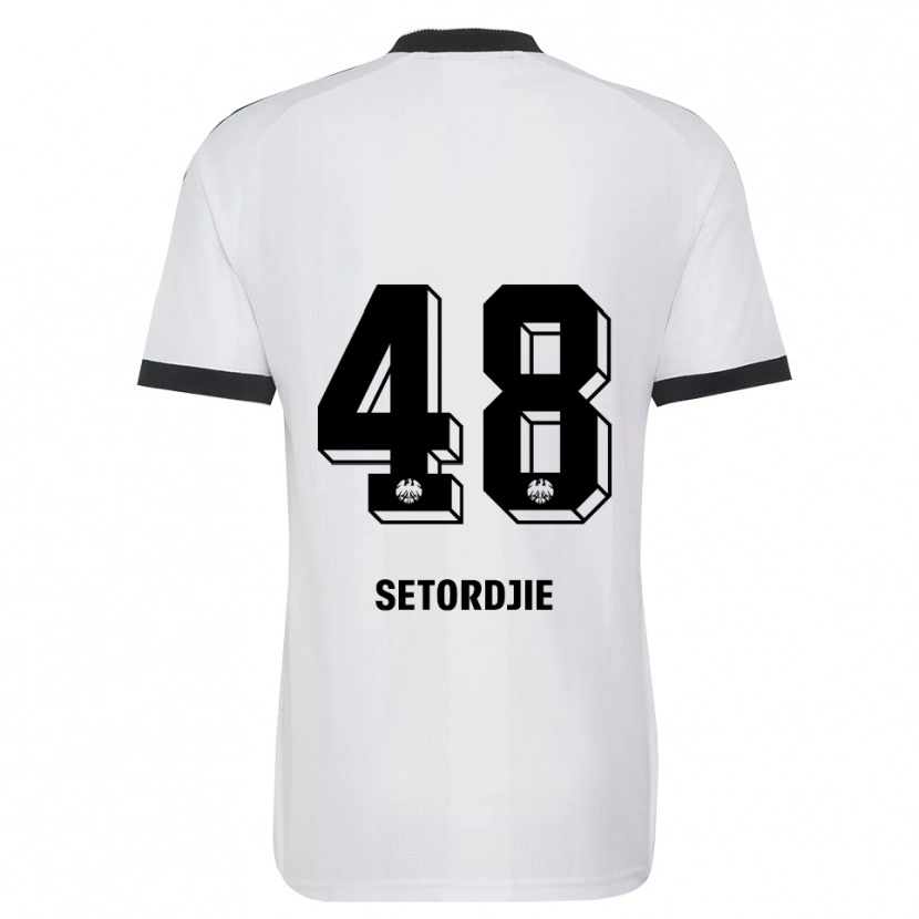 Danxen Damen Lawrence Setordjie #48 Schwarz Weiß Auswärtstrikot Trikot 2026/27 T-Shirt Schweiz