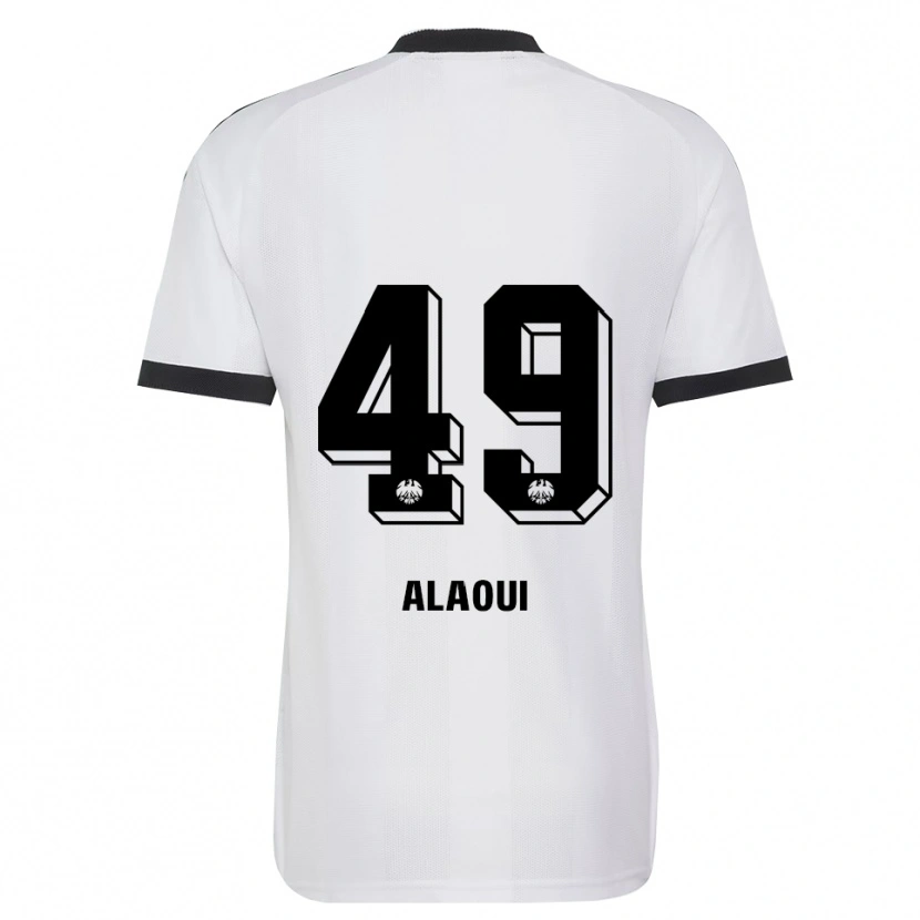 Danxen Damen Anas Alaoui #49 Schwarz Weiß Auswärtstrikot Trikot 2026/27 T-Shirt Schweiz