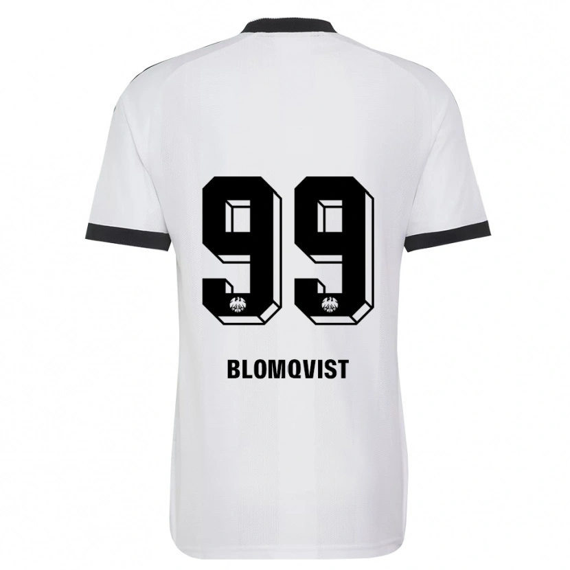 Danxen Damen Rebecka Blomqvist #99 Schwarz Weiß Auswärtstrikot Trikot 2026/27 T-Shirt Schweiz