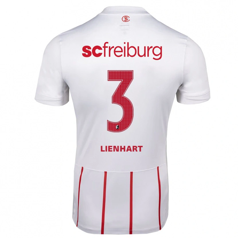 Danxen Damen Philipp Lienhart #3 Weiß Rot Gelb Auswärtstrikot Trikot 2026/27 T-Shirt Schweiz