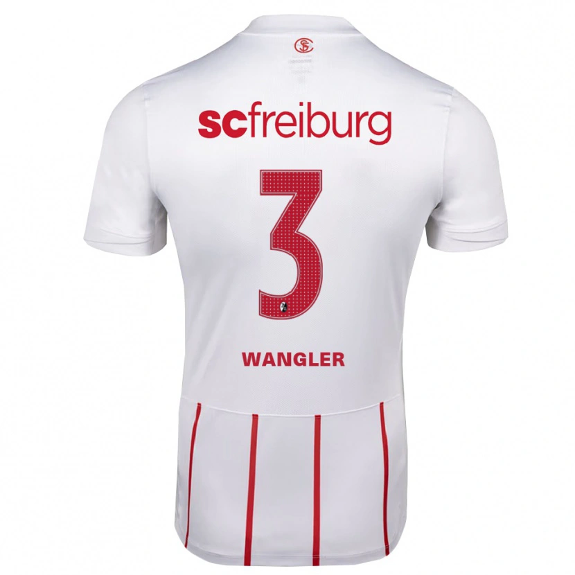 Danxen Damen Tim Wangler #3 Weiß Rot Gelb Auswärtstrikot Trikot 2026/27 T-Shirt Schweiz