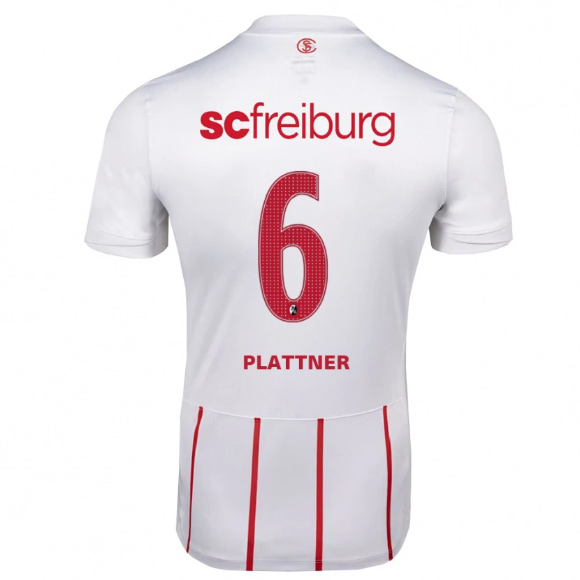Danxen Damen Tim Plattner #6 Weiß Rot Gelb Auswärtstrikot Trikot 2026/27 T-Shirt Schweiz
