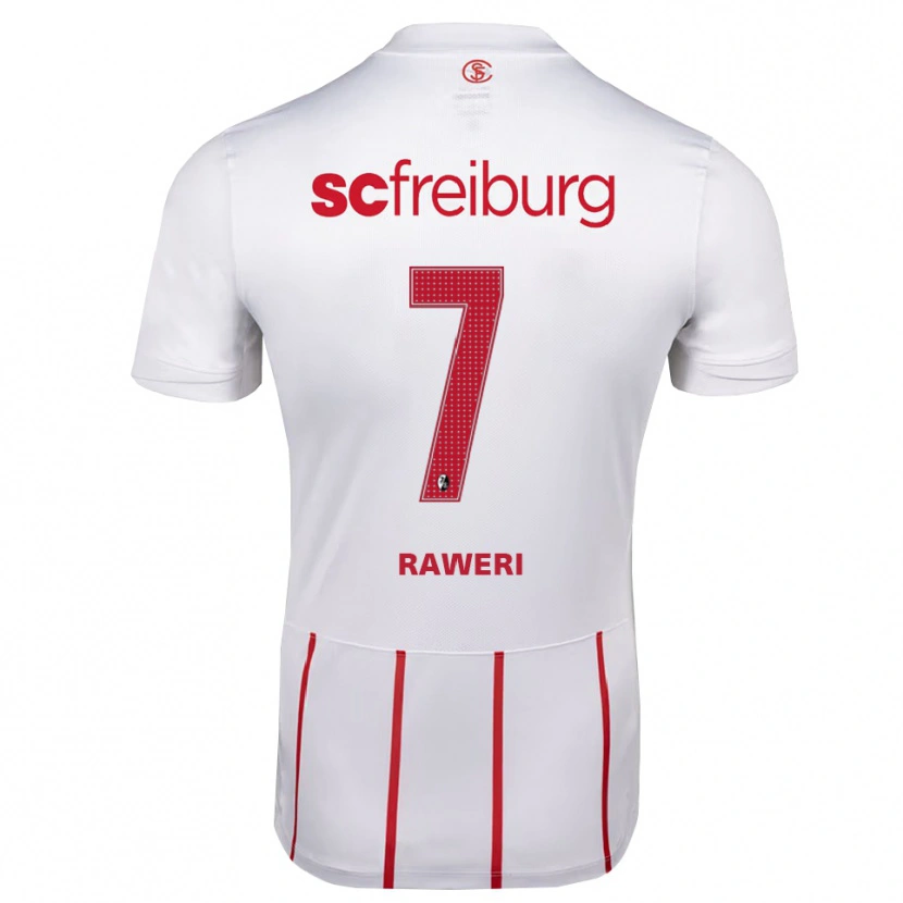 Danxen Damen Krish Raweri #7 Weiß Rot Gelb Auswärtstrikot Trikot 2026/27 T-Shirt Schweiz