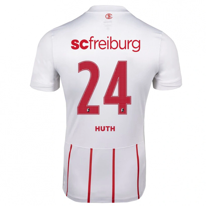 Danxen Damen Jannik Huth #24 Weiß Rot Gelb Auswärtstrikot Trikot 2026/27 T-Shirt Schweiz