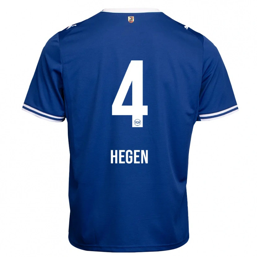 Danxen Damen Robin Hegen #4 Königsblau Weiß Auswärtstrikot Trikot 2026/27 T-Shirt Schweiz