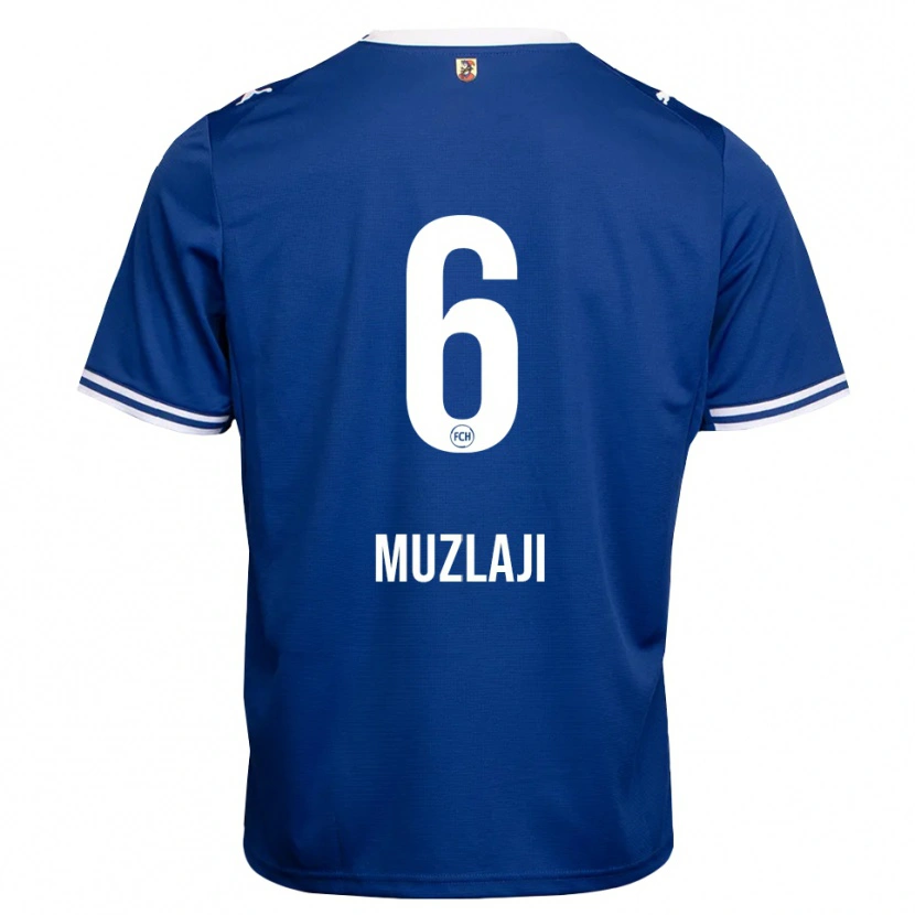 Danxen Damen Saleem Muzlaji #6 Königsblau Weiß Auswärtstrikot Trikot 2026/27 T-Shirt Schweiz