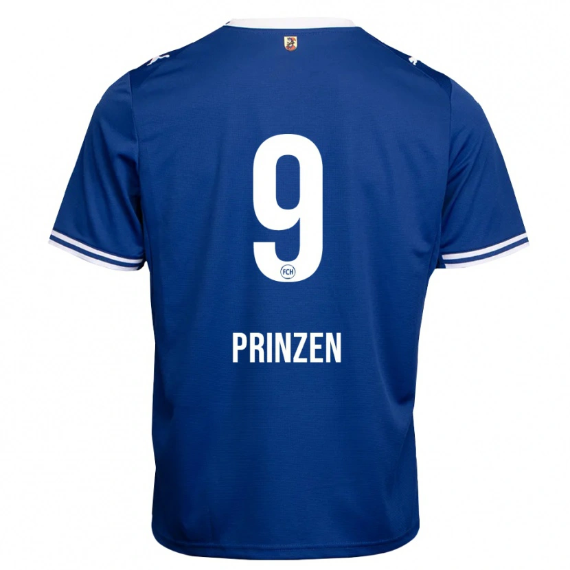 Danxen Damen Marlon Prinzen #9 Königsblau Weiß Auswärtstrikot Trikot 2026/27 T-Shirt Schweiz